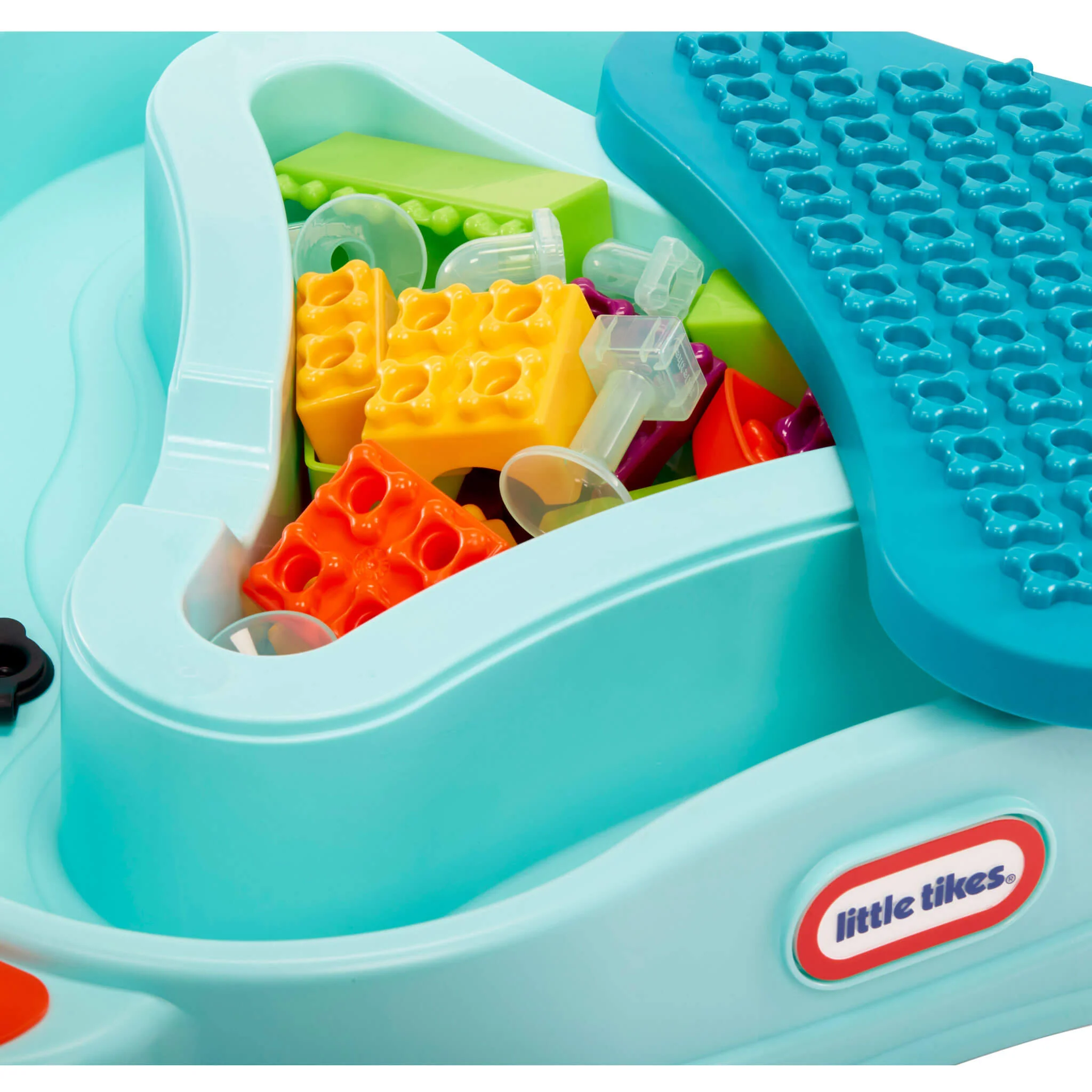 Little Tikes Build & Splash Water Table with 50+ Accessories Bag - Image 6