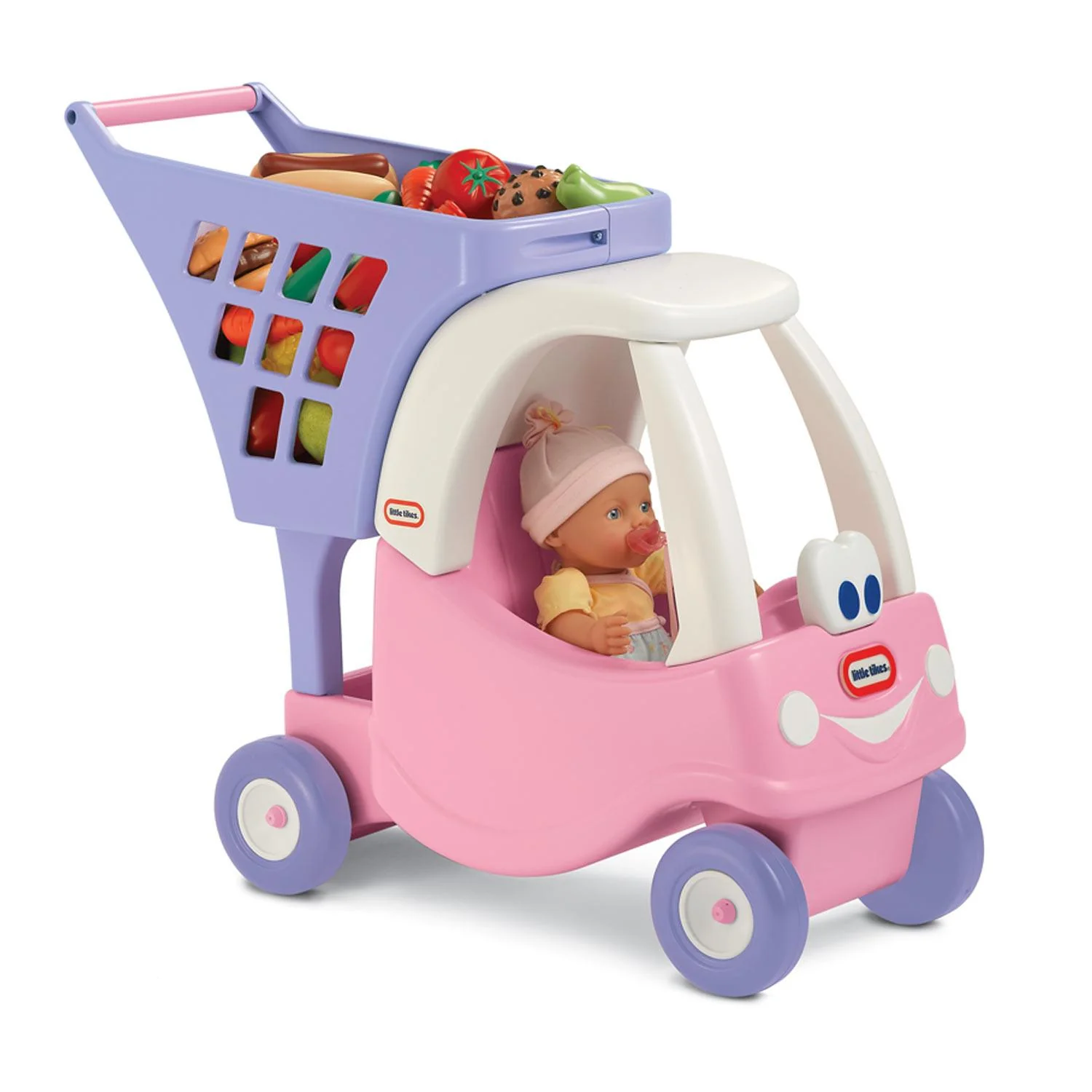 Little Tikes Princess Cozy Shopping Cart Toy - Image 3