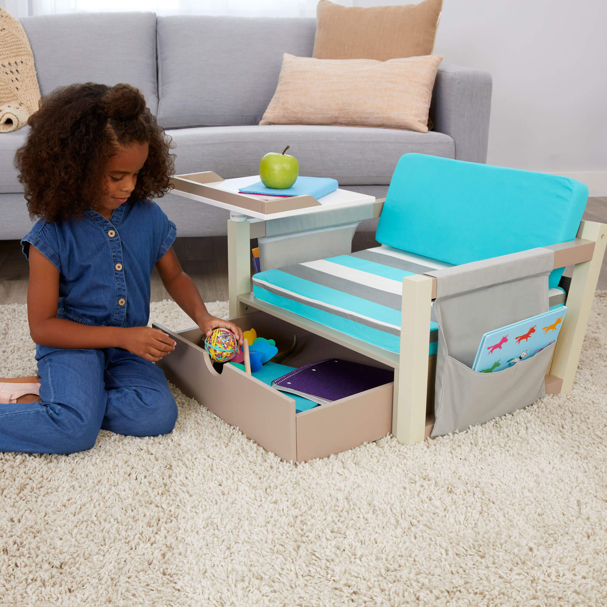 Little Tikes 2-in-1 Fun & Study Swivel Desk Tray - Image 7