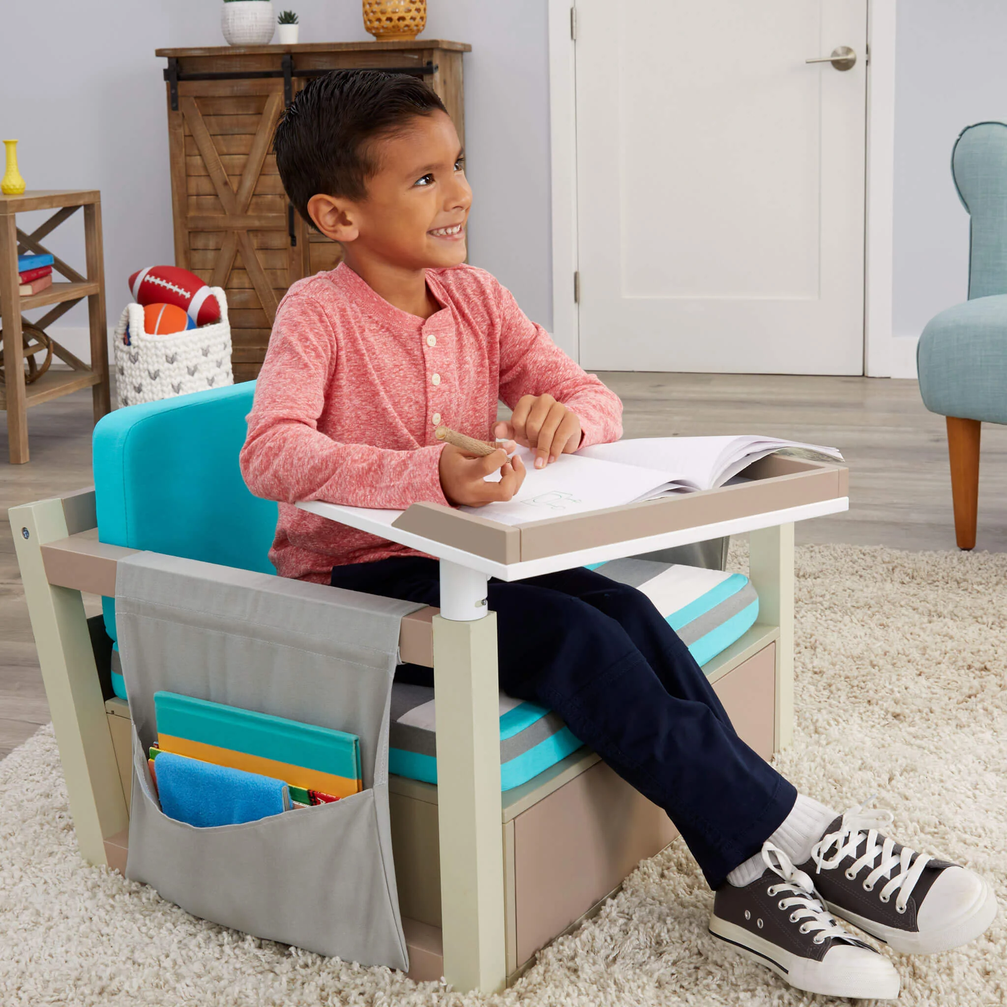 Little Tikes 2-in-1 Fun & Study Swivel Desk Tray - Image 2