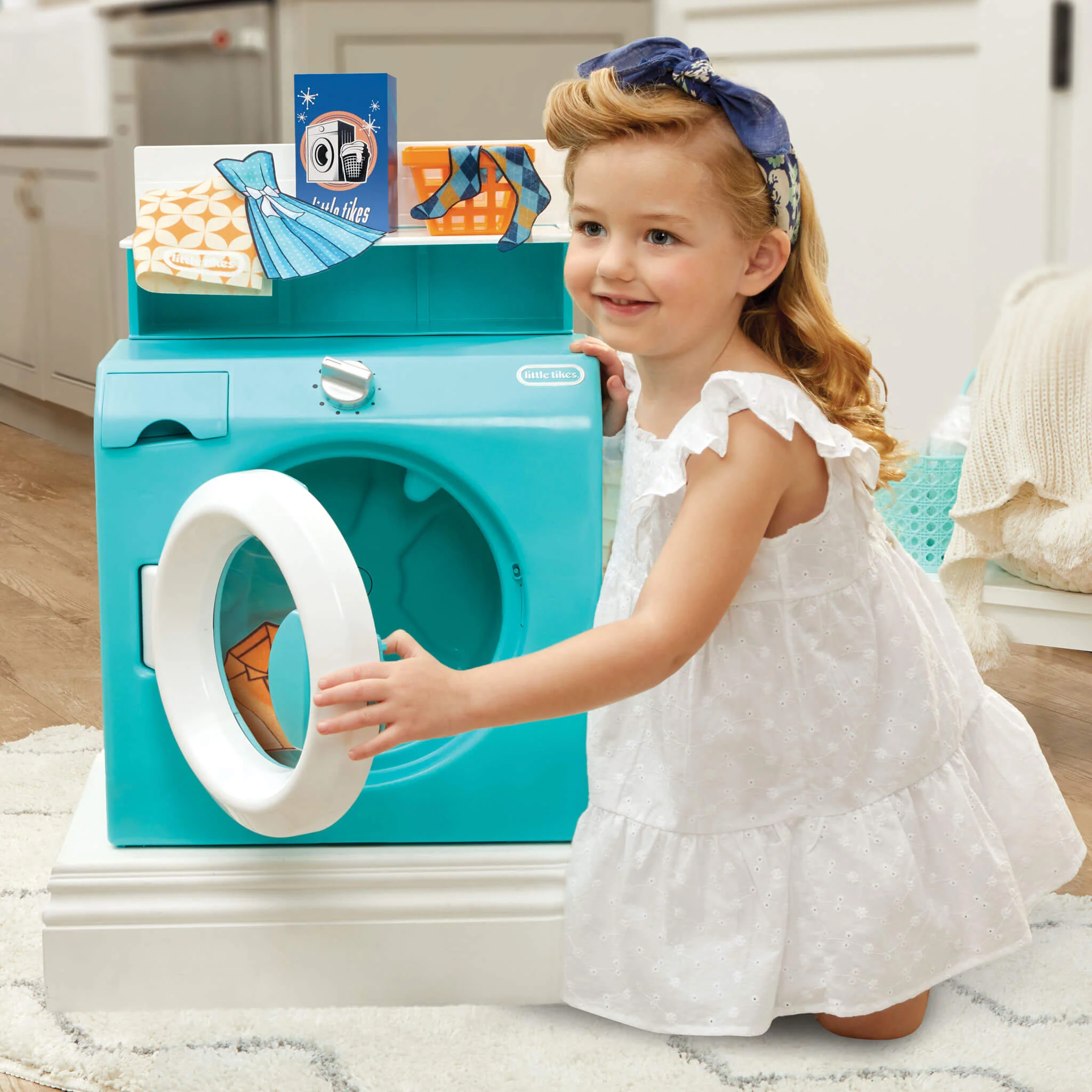 Little Tikes First Retro Washer-Dryer Toy - Image 6