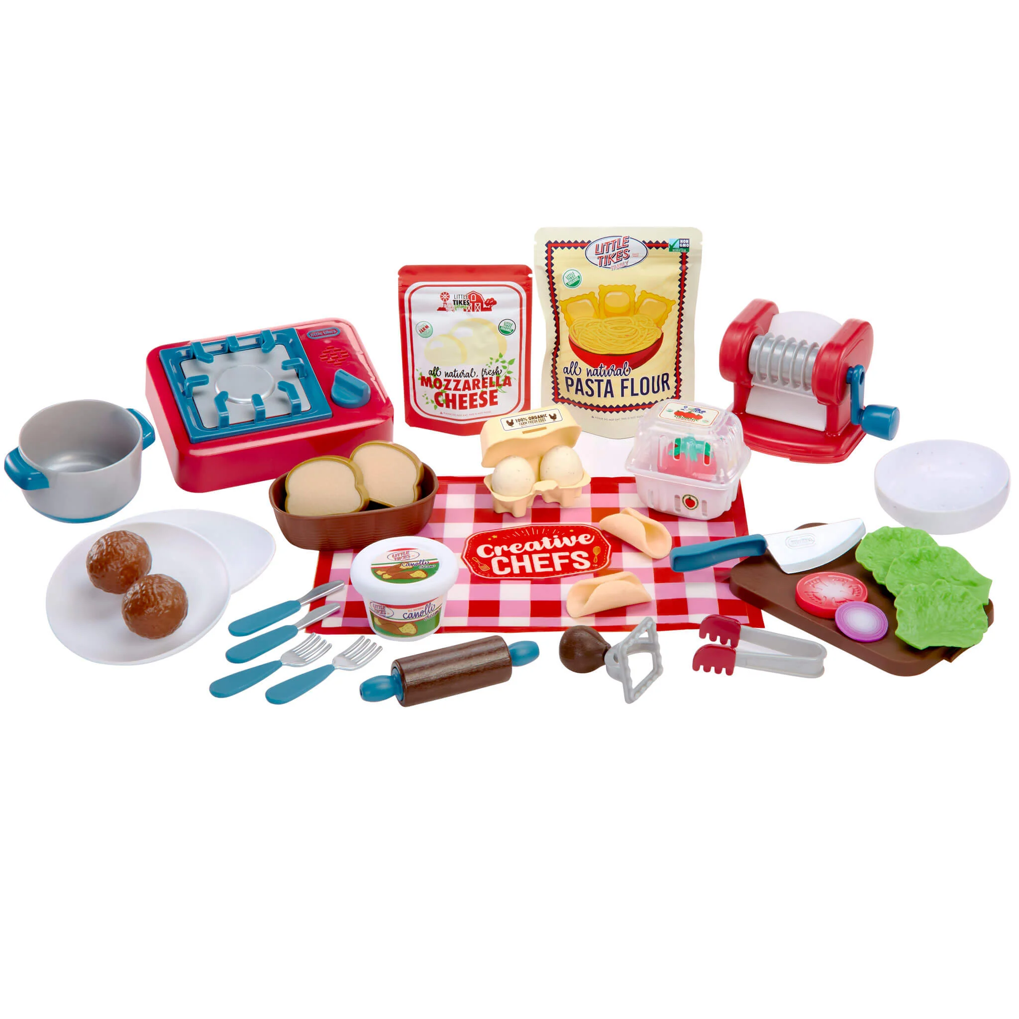 Little Tikes Creative Chefs Italian Restaurant Kit Dish - Image 7