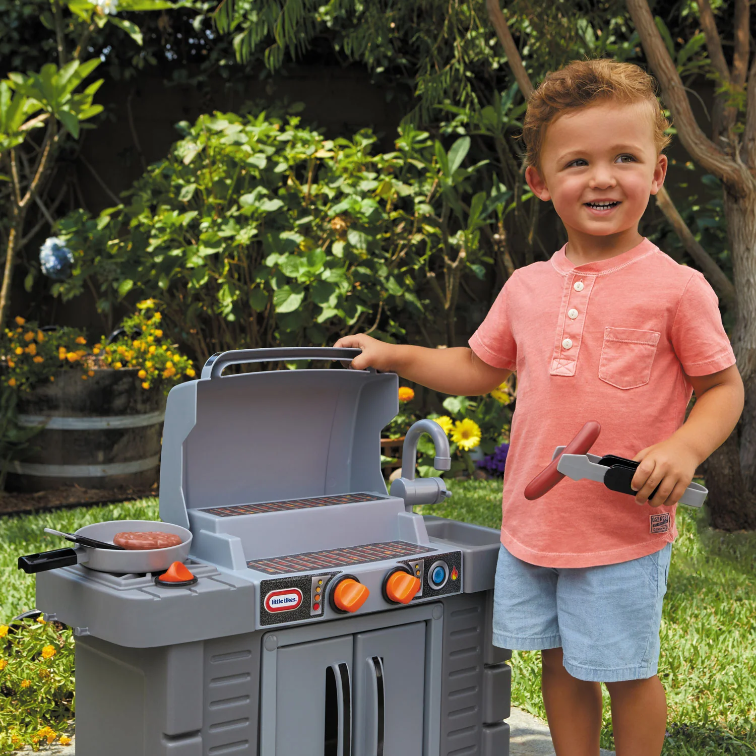 Little Tikes Cook 'n Grow BBQ Grill Toy - Image 4