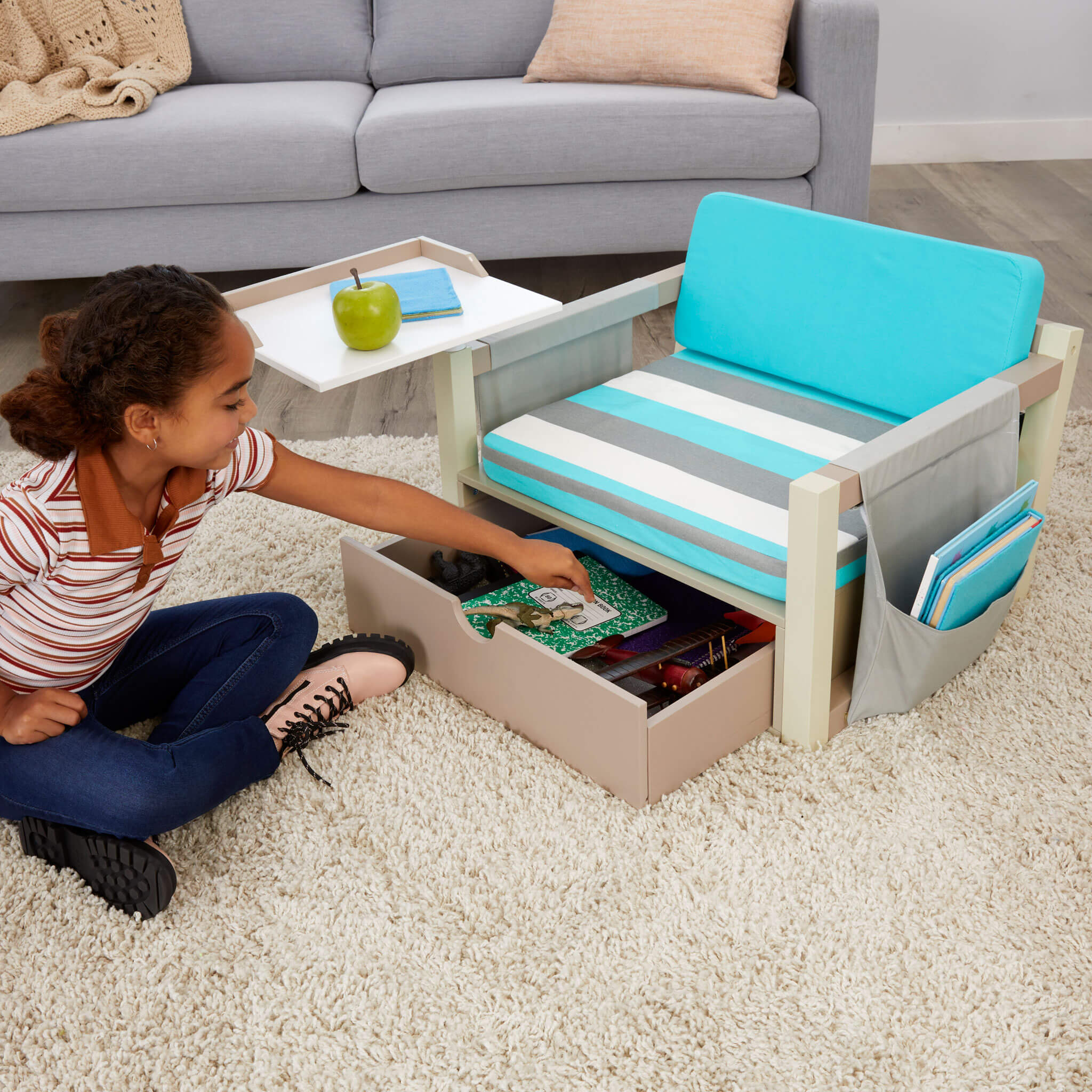 Little Tikes 2-in-1 Fun & Study Swivel Desk Tray - Image 5