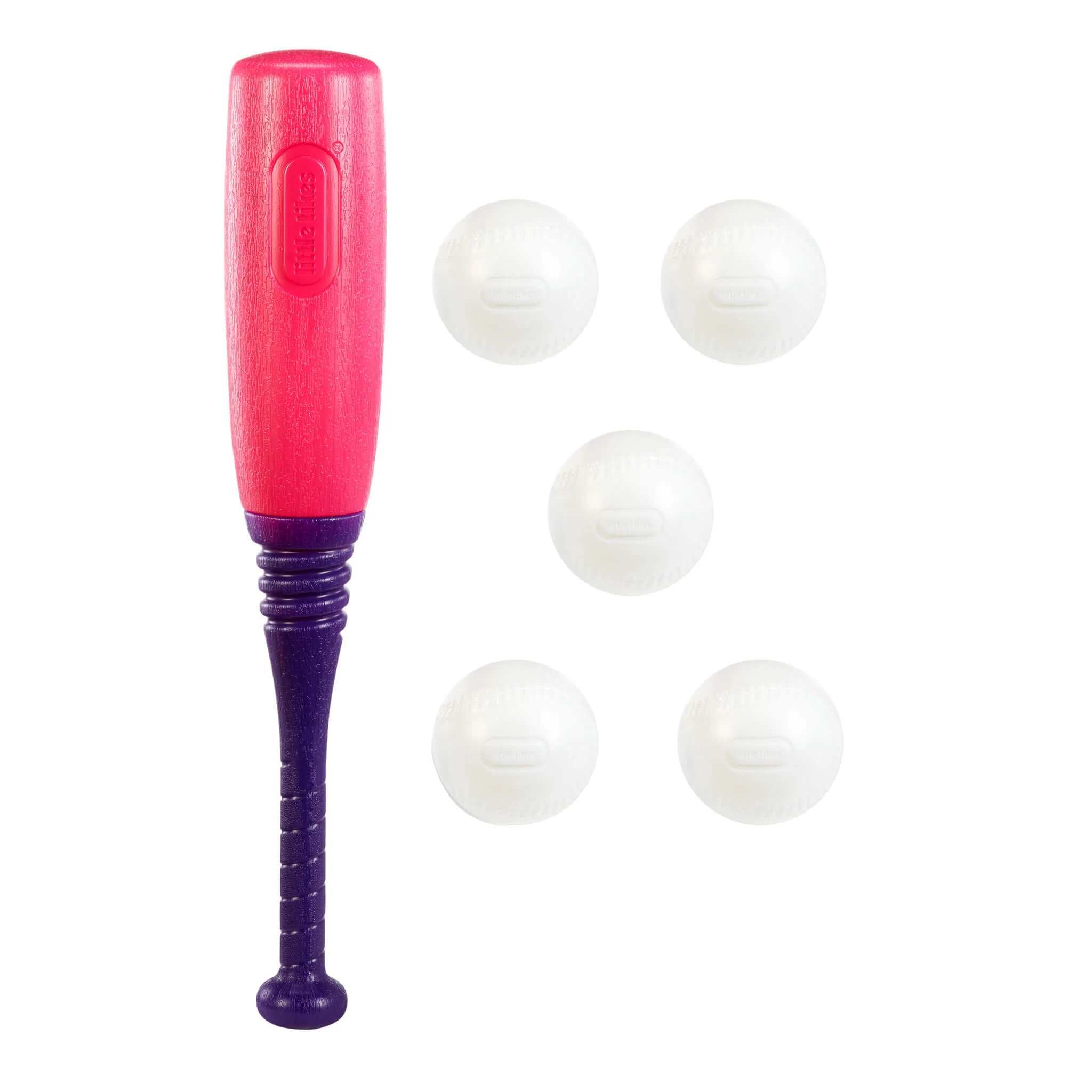 Little Tikes Pink – TotSports T-Ball Set with 5 Balls - Image 4