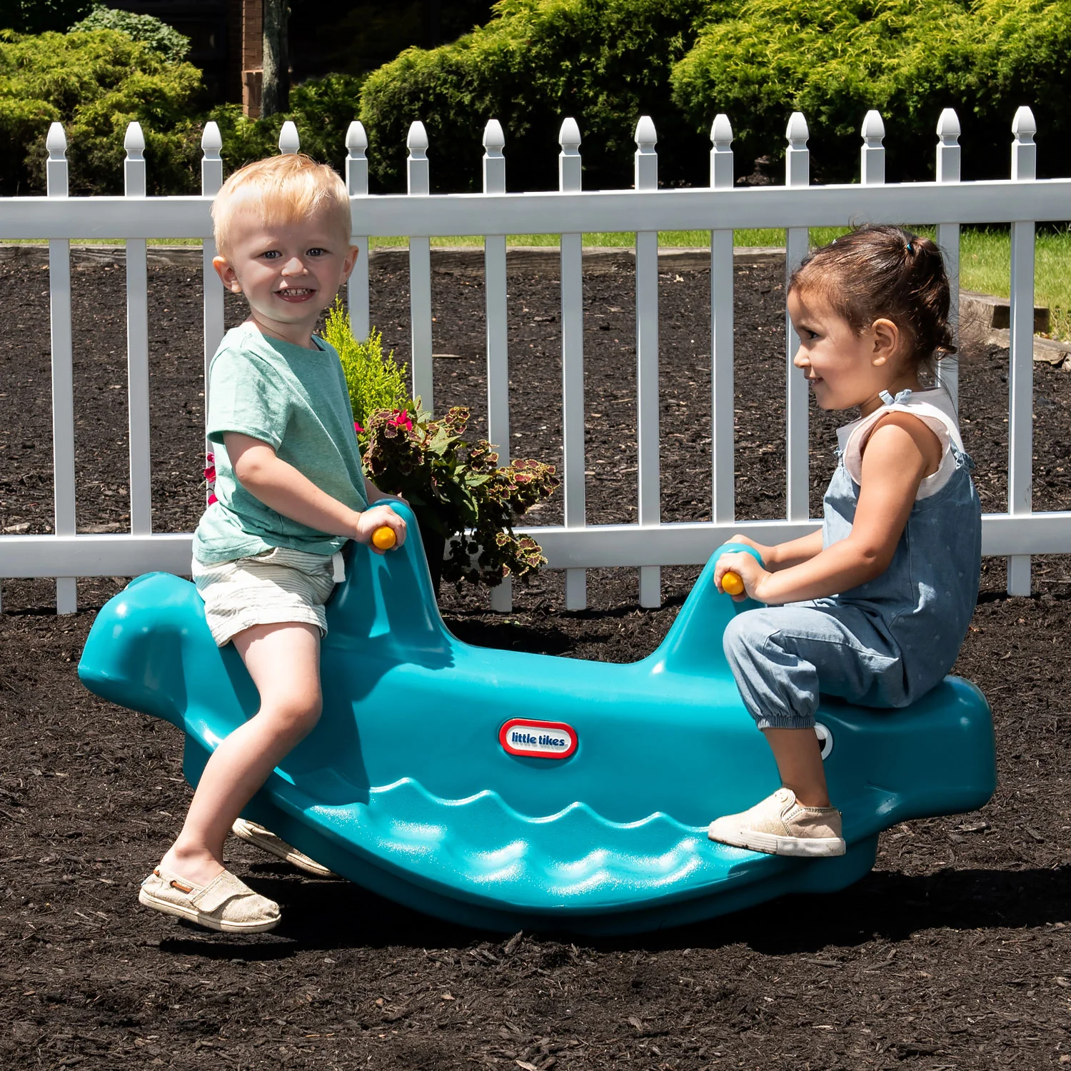 Little Tikes Blue – Whale Teeter Totter Toy - Image 4