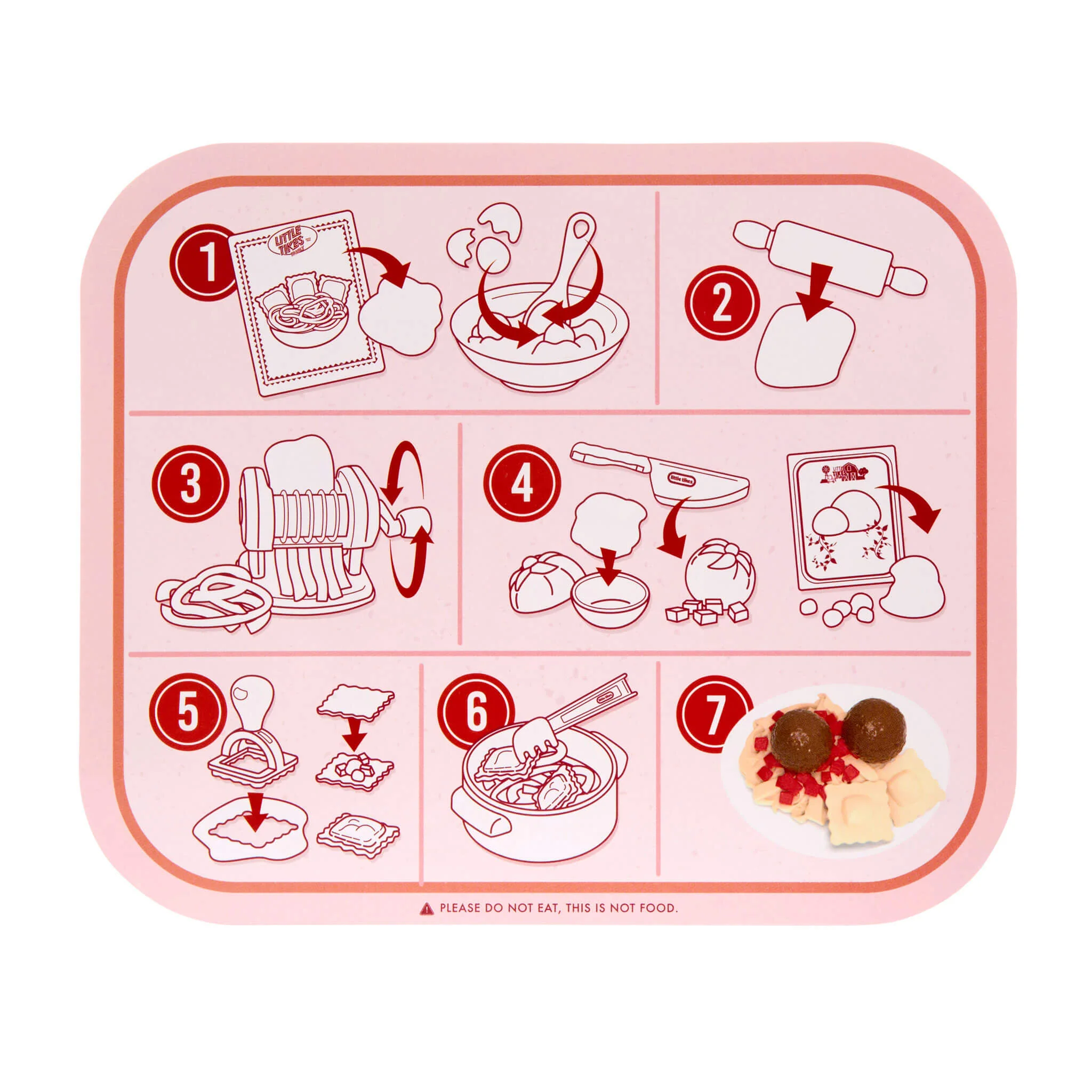 Little Tikes Creative Chefs Italian Restaurant Kit Dish - Image 8
