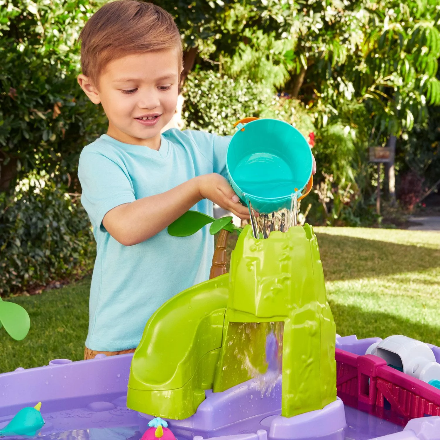 Little Tikes Mermaid Island Wavemaker Water Table Toy - Image 4
