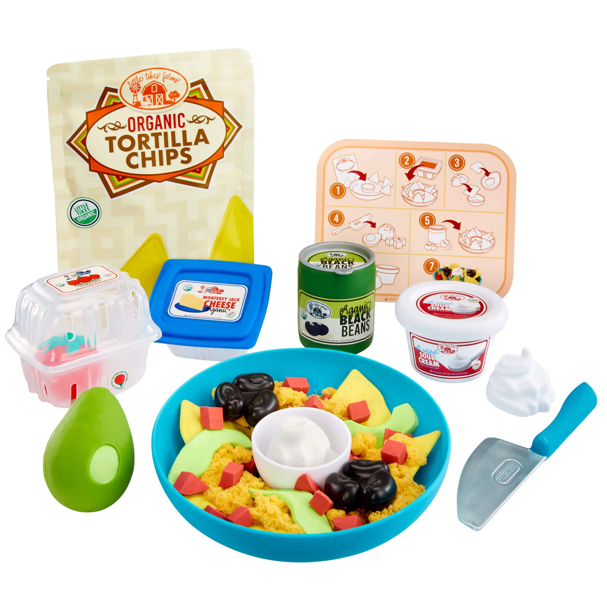 Little Tikes Creative Chefs Nachos Kit Dish
