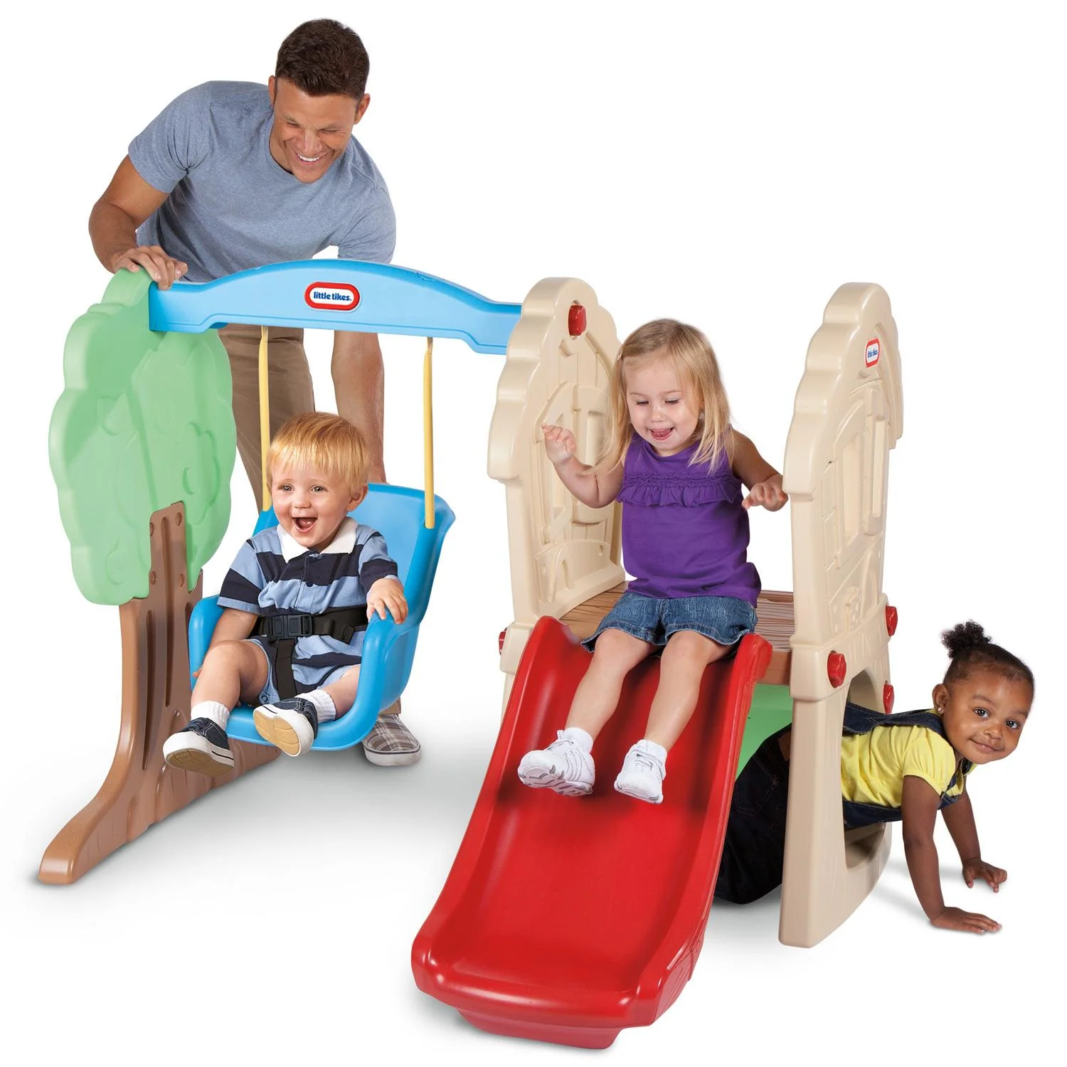 Little Tikes Hide & Seek Climber & Swing Toy