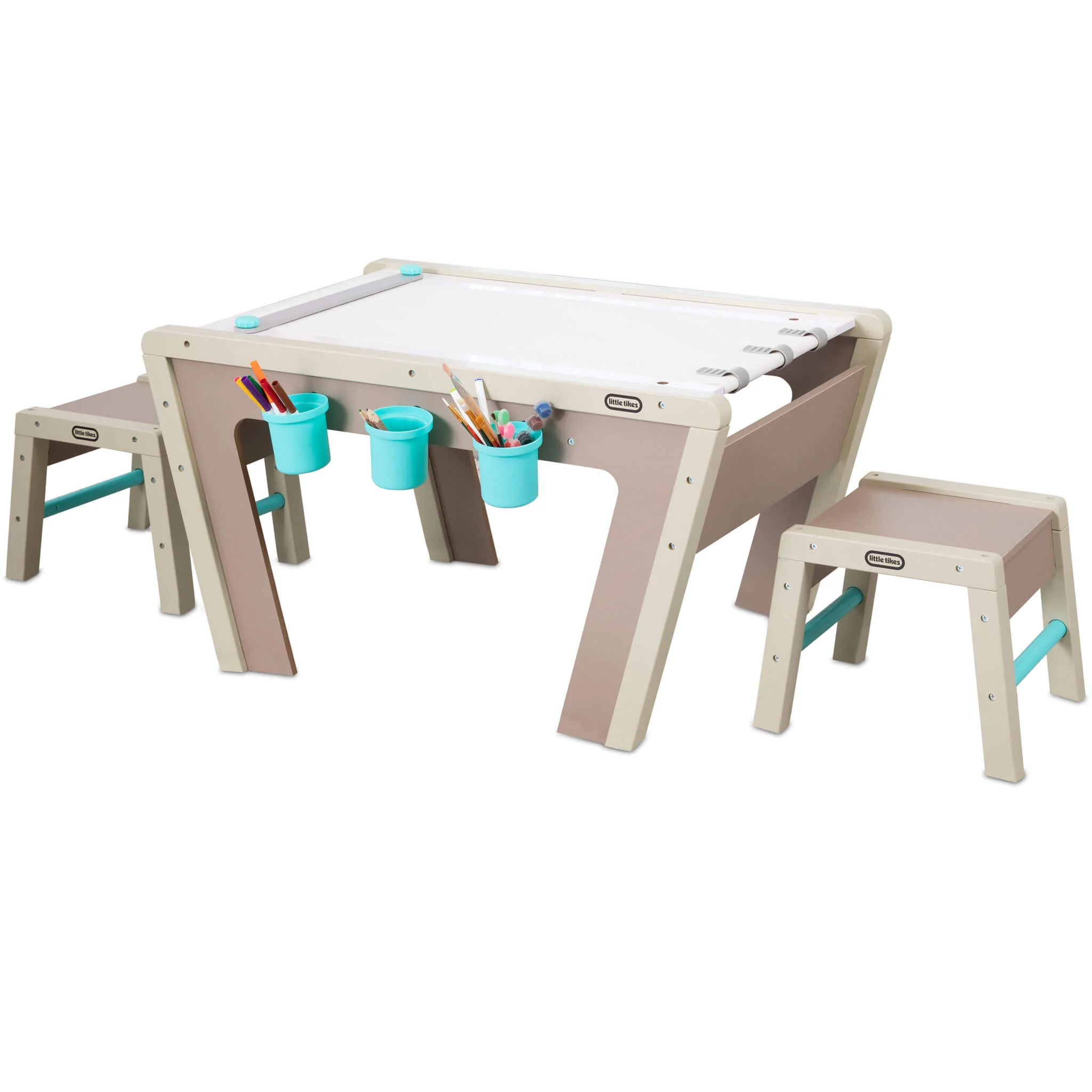 Little Tikes 2-in-1 Easel and Art Table Cup