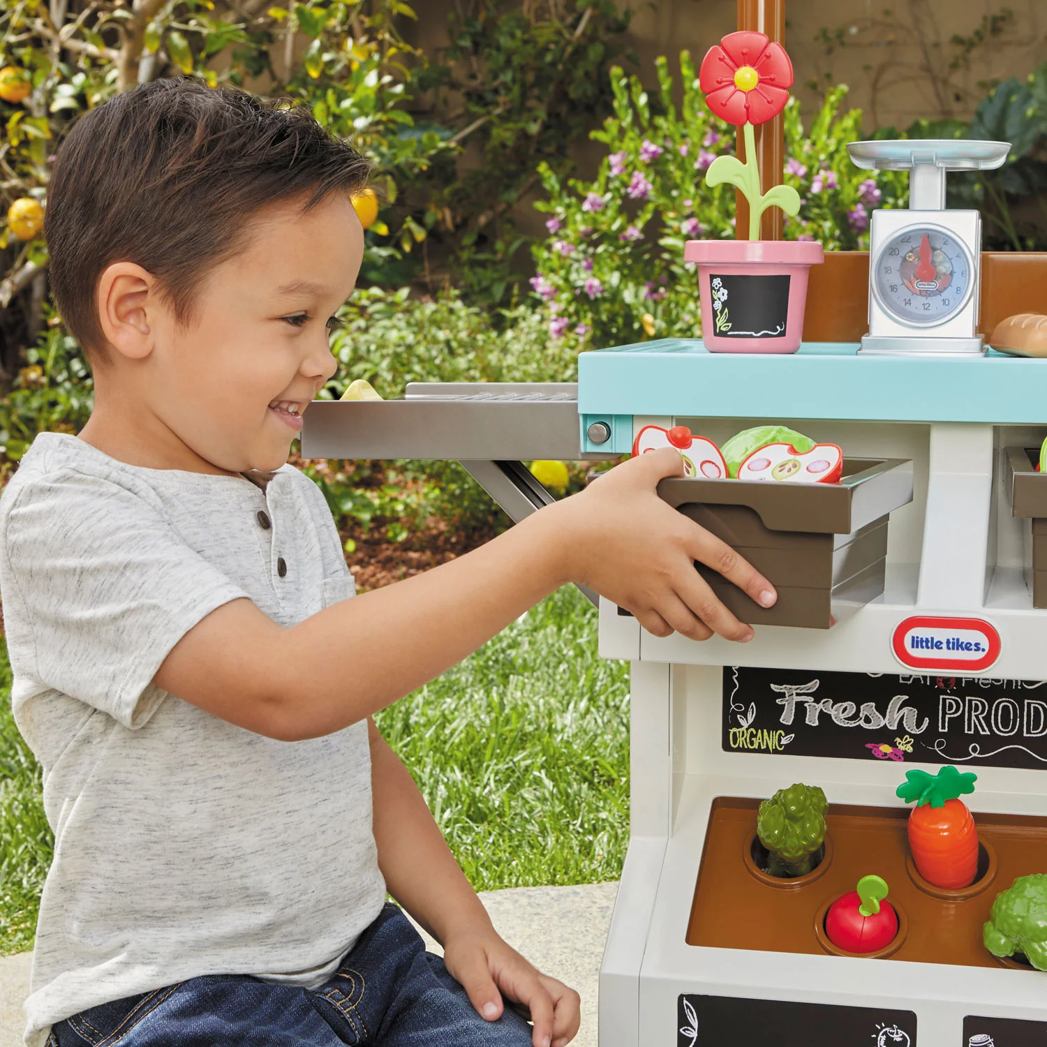 Little Tikes 3-in-1 Garden to Table Market Toy - Image 5